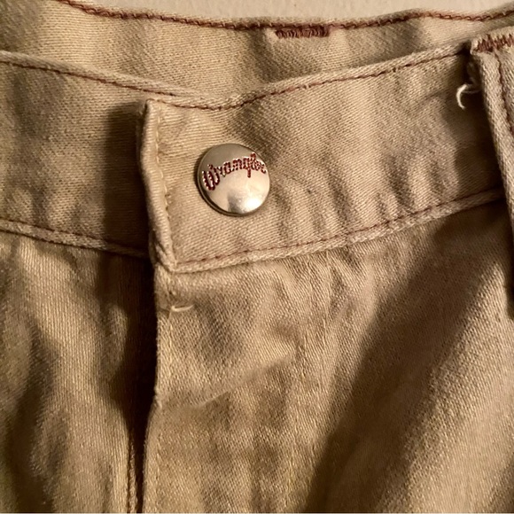 Vintage Wrangler Flare beige pant - Picture 5 of 6